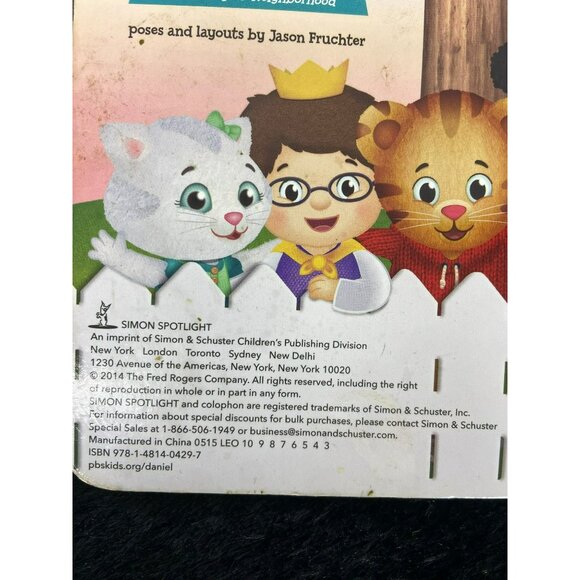 Happy Halloween Daniel Tiger Lift-The-Flap Board Book For Kids By Angela C. Sant - Picture 5 of 7